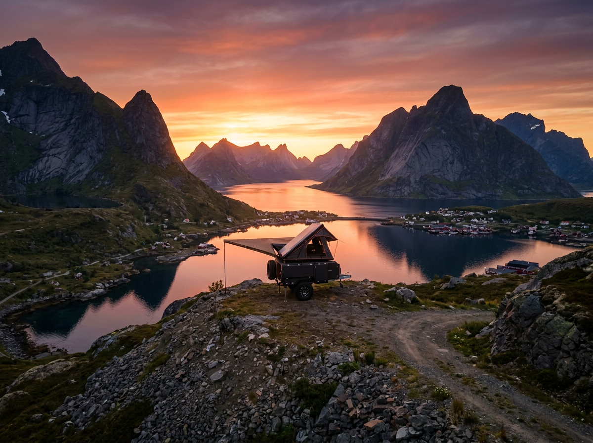 Norskt fjordlandskap